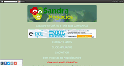Desktop Screenshot of negociosandra.blogspot.com