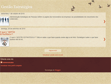 Tablet Screenshot of gestaoestrategicaprosaude.blogspot.com