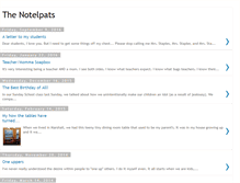 Tablet Screenshot of notelpats.blogspot.com