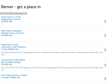 Tablet Screenshot of denver-getaplacein.blogspot.com