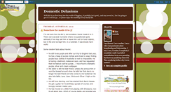Desktop Screenshot of domesticdeluisons.blogspot.com