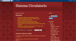 Desktop Screenshot of circulatoriosistema.blogspot.com