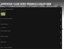 Tablet Screenshot of juveclubzerobranco.blogspot.com