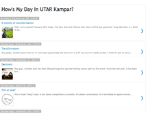 Tablet Screenshot of howsmydayinutarkampar.blogspot.com