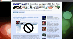 Desktop Screenshot of expatland.blogspot.com