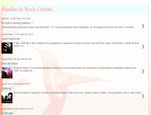 Tablet Screenshot of bandasderockcristaos.blogspot.com