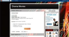 Desktop Screenshot of bestdramamovies.blogspot.com