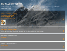 Tablet Screenshot of joimaratonista.blogspot.com