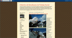 Desktop Screenshot of estudiantestrabajosocialuct.blogspot.com