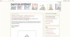 Desktop Screenshot of dahliarefaat.blogspot.com