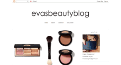 Desktop Screenshot of evasbeautyblog.blogspot.com