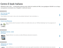 Tablet Screenshot of centroaffiliatiitaliano.blogspot.com