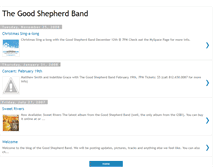 Tablet Screenshot of goodshepherdband.blogspot.com