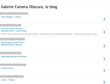 Tablet Screenshot of galeriecameraobscura.blogspot.com