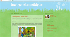 Desktop Screenshot of multiinteligencias.blogspot.com