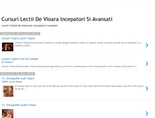 Tablet Screenshot of cursuridevioara.blogspot.com