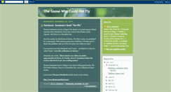 Desktop Screenshot of flightlessgoose.blogspot.com