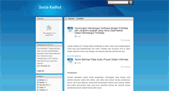 Desktop Screenshot of nopi-dayat.blogspot.com