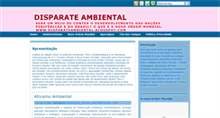 Desktop Screenshot of disparateambiental.blogspot.com