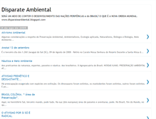 Tablet Screenshot of disparateambiental.blogspot.com