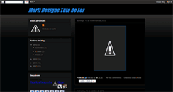 Desktop Screenshot of martidesignstetedefer.blogspot.com