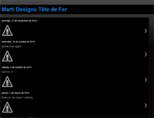 Tablet Screenshot of martidesignstetedefer.blogspot.com