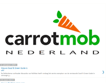 Tablet Screenshot of carrotmobnederland.blogspot.com