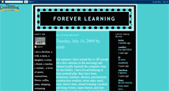 Desktop Screenshot of cristi-foreverlearning.blogspot.com