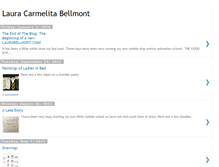 Tablet Screenshot of laurabellmont.blogspot.com