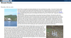 Desktop Screenshot of mountparke.blogspot.com