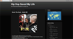 Desktop Screenshot of hiphop-savedmylife.blogspot.com