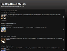 Tablet Screenshot of hiphop-savedmylife.blogspot.com