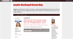 Desktop Screenshot of jennifermacdougallbeautyblogl.blogspot.com