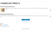 Tablet Screenshot of dollyouprettyx3-summerlovesprees.blogspot.com