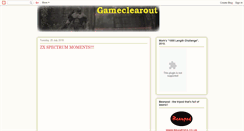 Desktop Screenshot of gameclearout.blogspot.com