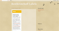 Desktop Screenshot of bestscratchofflabels.blogspot.com