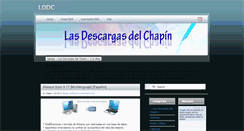 Desktop Screenshot of lasdescargasdelchapin.blogspot.com