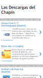 Mobile Screenshot of lasdescargasdelchapin.blogspot.com