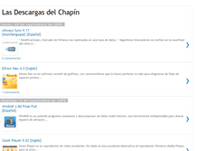 Tablet Screenshot of lasdescargasdelchapin.blogspot.com