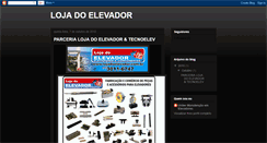 Desktop Screenshot of lojadoelevador.blogspot.com