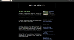 Desktop Screenshot of karbannesanel.blogspot.com