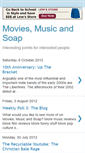 Mobile Screenshot of moviesmusicsoap.blogspot.com