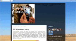 Desktop Screenshot of discutindociberbullying.blogspot.com