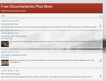 Tablet Screenshot of documentaries-plus.blogspot.com