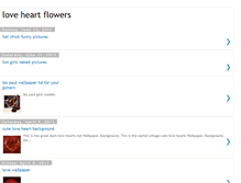 Tablet Screenshot of love-heart-flowers.blogspot.com