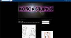 Desktop Screenshot of korok-studios.blogspot.com