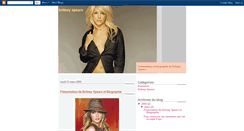 Desktop Screenshot of britneyspears-blog1.blogspot.com