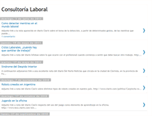 Tablet Screenshot of consultoraboral.blogspot.com