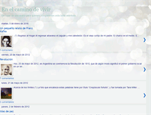 Tablet Screenshot of enelcaminodevivir.blogspot.com