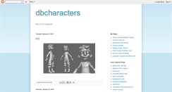 Desktop Screenshot of dbcharacters.blogspot.com